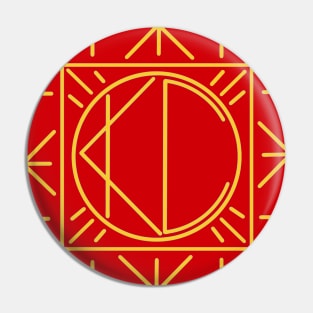 KC emblem Pin