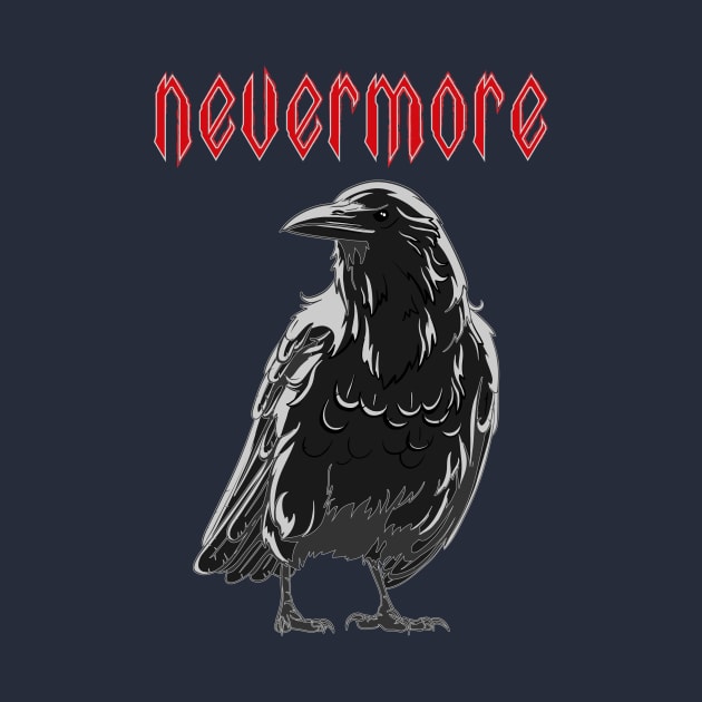 The Nevermore Raven by Gregorous Design