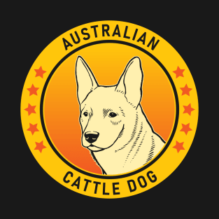 Australian Cattle Dog Portrait T-Shirt