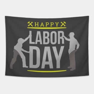 Happy Labor Day, American Flag Labor Day,Military,Patriotic, American Flag Gift, Graphic Tee, Merica, Labor Day Tapestry