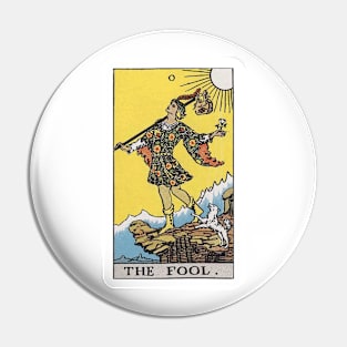 The Fool, Raider Waite tarot, Divination Tarot Pin