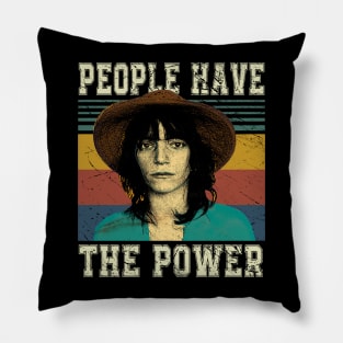 Patti Smith's Legacy A Visual Tribute Pillow