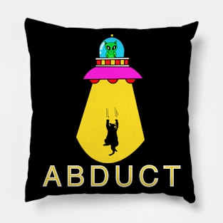 Abduct cat Pillow