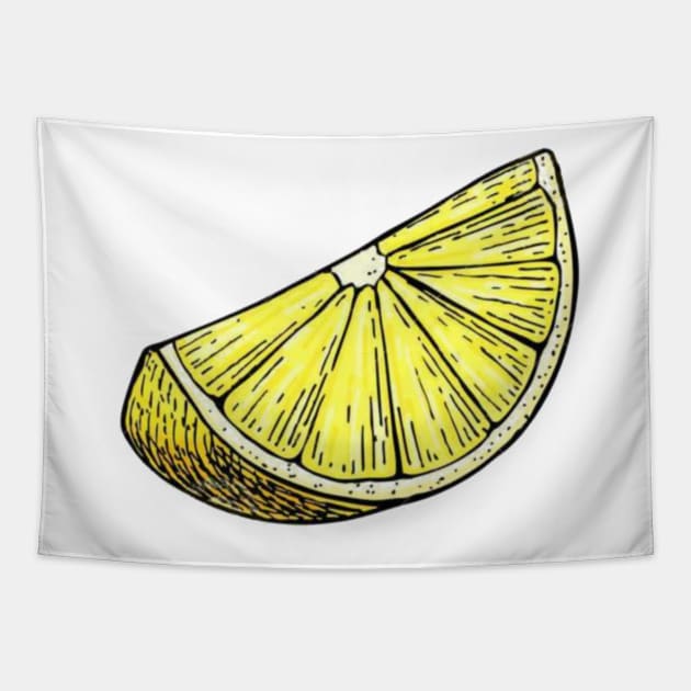 Slice of Lemon Tapestry by ghjura