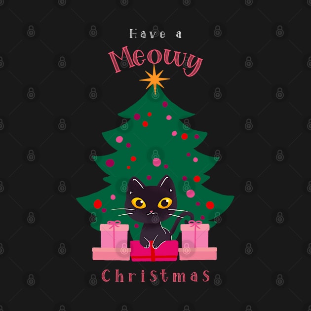 Christmas Design Cute Cat by DAGHO