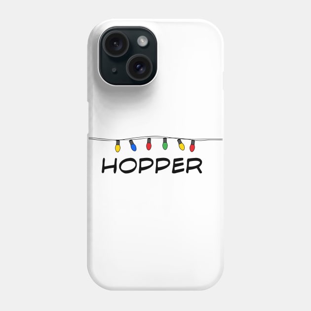 hopper Stranger Things Phone Case by upcs