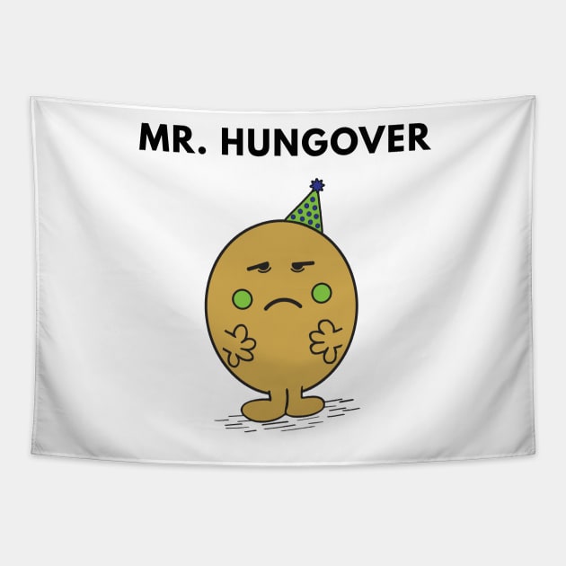 Mr. Hungover Tapestry by PluginTees