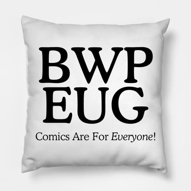 Mini Logo - Dark Pillow by bwp_eug