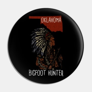 Oklahoma Bigfoot Hunter - Bigfoot Hunter Pin