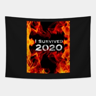 I Survived 2020 burning Tapestry