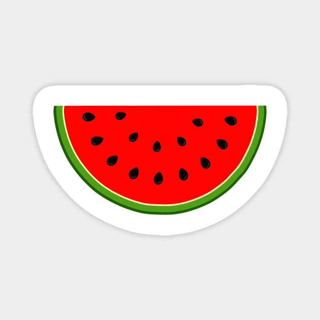 Watermelon Slice Magnet by CeeGunn