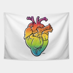 Pride Heart LGBT+ Tapestry