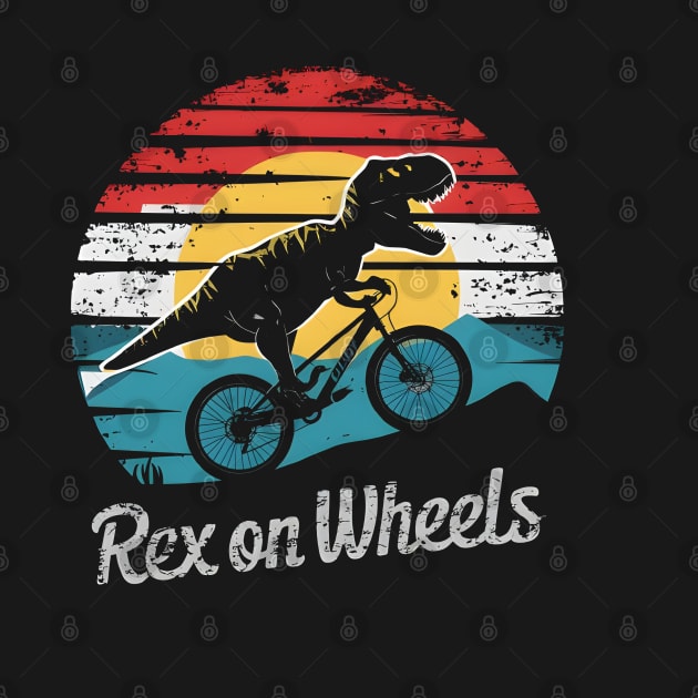 Rex on Wheels vintage retro by LENTEE