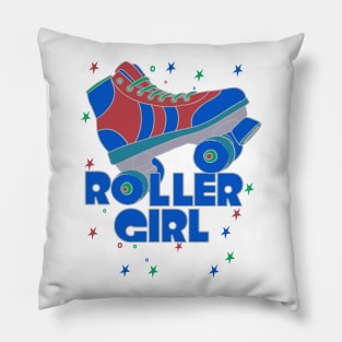 Roller Girl Roller Skating Derby RGB Pillow