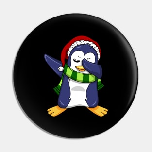 Penguin Dabbing Dab Dance Christmas Gift Pin