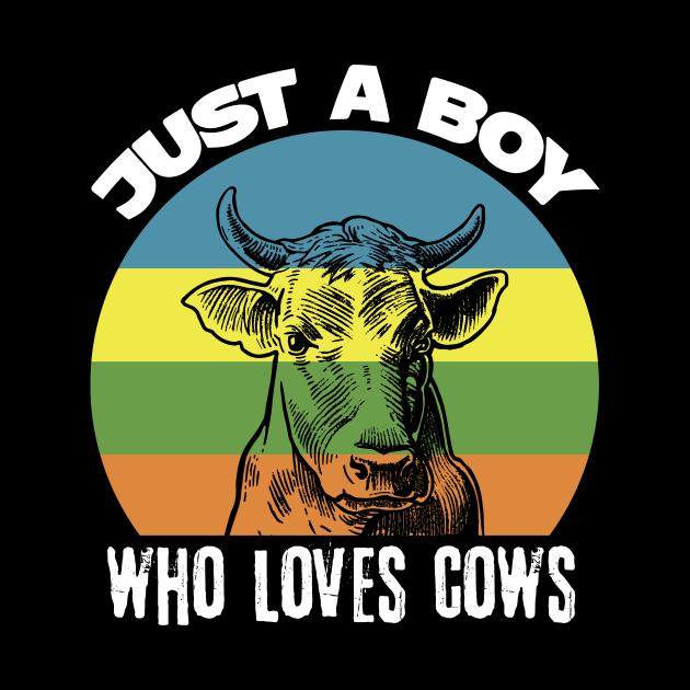 Just A Boy Who Loves Cows by teewyld