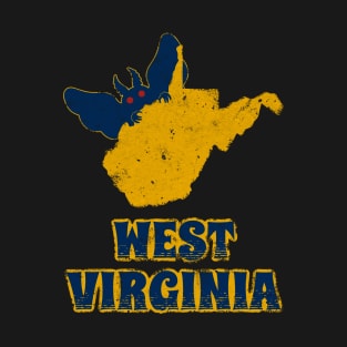 West Virginia Mothman - vintage retro distressed cryptid T-Shirt