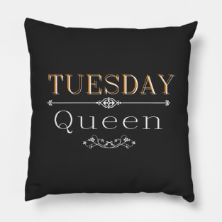 Tuesday queen darker Pillow