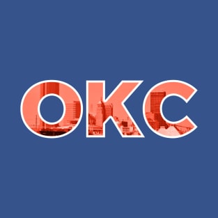 Oklahoma City Thunder OKC Skyline T-Shirt