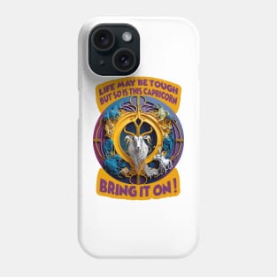 Design for Capricorn with Funny Quotation_1 Phone Case