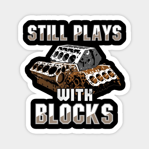 Still plays with blocks Magnet by captainmood