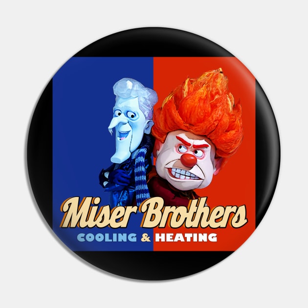 Heat Miser Brothers Pin by 6ifari