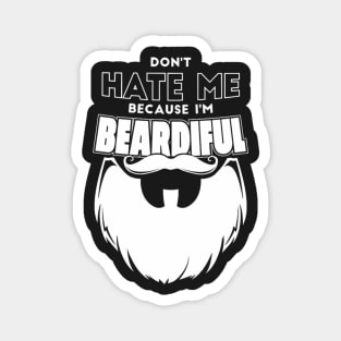 Beard and moustache funny Magnet