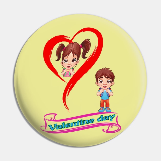 Valentine day Spacial Pin by Creativehub