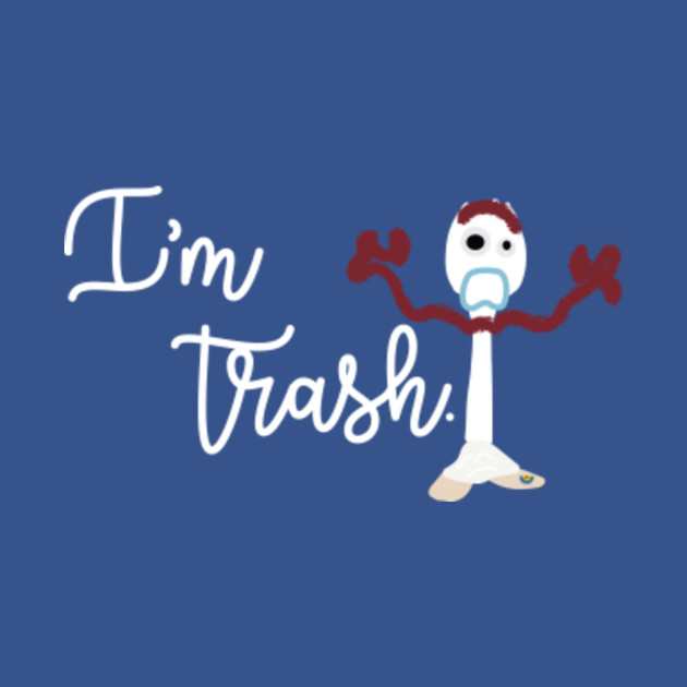 Forky Trash - Toy Story 4 - T-Shirt | TeePublic