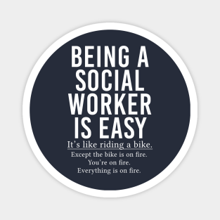 Funny Social Worker Quotes Magnets Teepublic