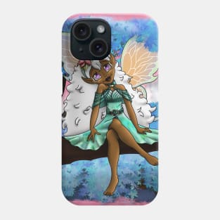 African American Fairy inTree Phone Case