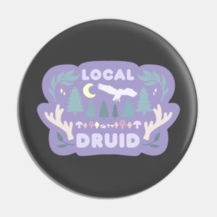 Local Druid in Pastels Pin