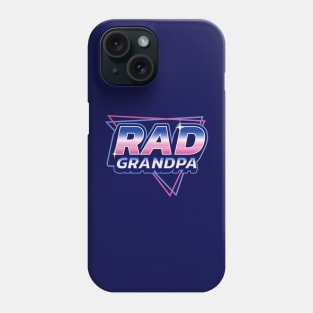 Rad Grandpa - 80's Retro Vintage Retrowave Dad Father's Day Phone Case