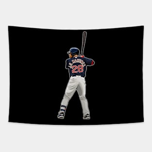 JD Martinez Bats Ready Tapestry