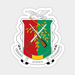 Coat of arms of Guinea 1984-1992 Magnet