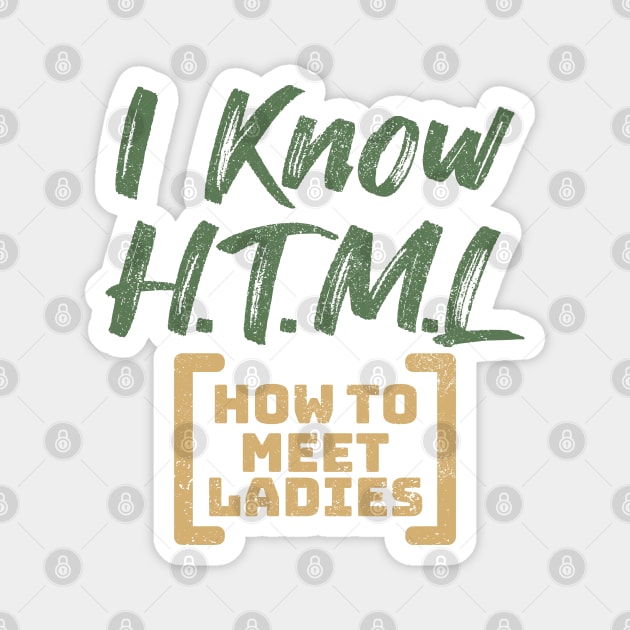 HTML How To Meet Ladies Magnet by Commykaze