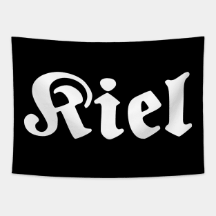 Kiel written with gothic font Tapestry