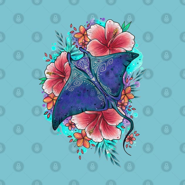 Manta Ray Design by Lorna Laine by Lorna Laine