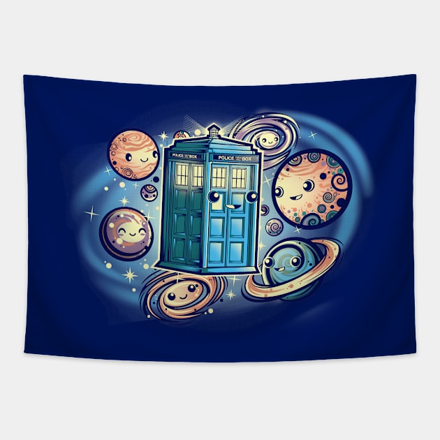 Friends of Space Tapestry by jml2art