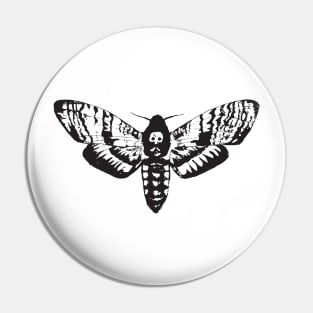 Death's Head Hawk Moth Pin