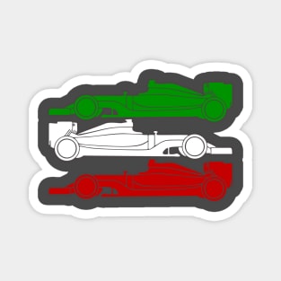 Italian Race Colors Magnet