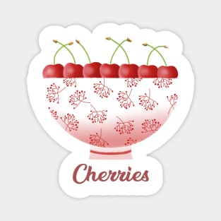 Bowl of Cherries Magnet