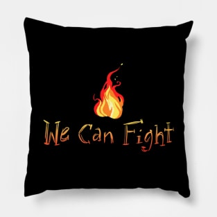 Fire Fighting Words Pillow