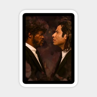 Jules Winnfield & Vincent Vega Magnet