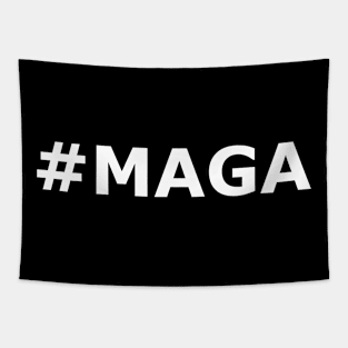 Donald Trump Hashtag MAGA Make America Great Again Political Election Tapestry