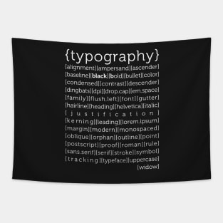 typography again Tapestry