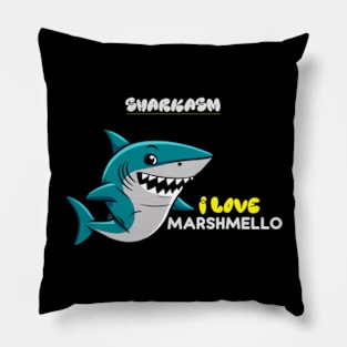 Sharkasm Pillow