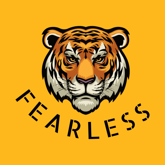 Fearless Tiger Design by Stephen