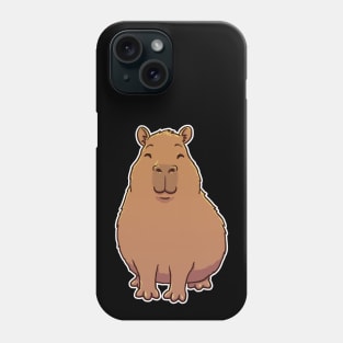 Cute Happy Capybara Phone Case