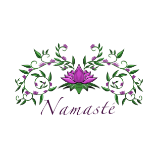 Namaste Lotus T-Shirt